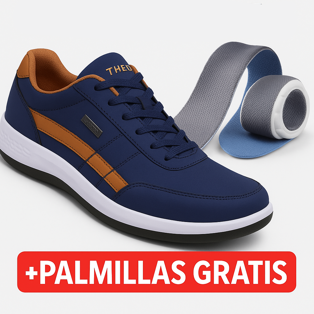 Zapatillas Theo Ortopédicas – Plantillas GRATIS + Confort Total